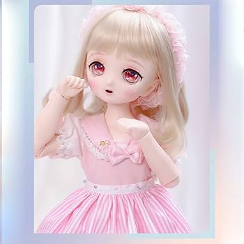 Amazon | Meeler BJDドール 1/4 球体関節人形 女の子 39.5cm