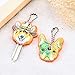 10pcs Set De Silicona De Perrito Lindo Llaveros Animales Divertidos Dibujos Animados...
