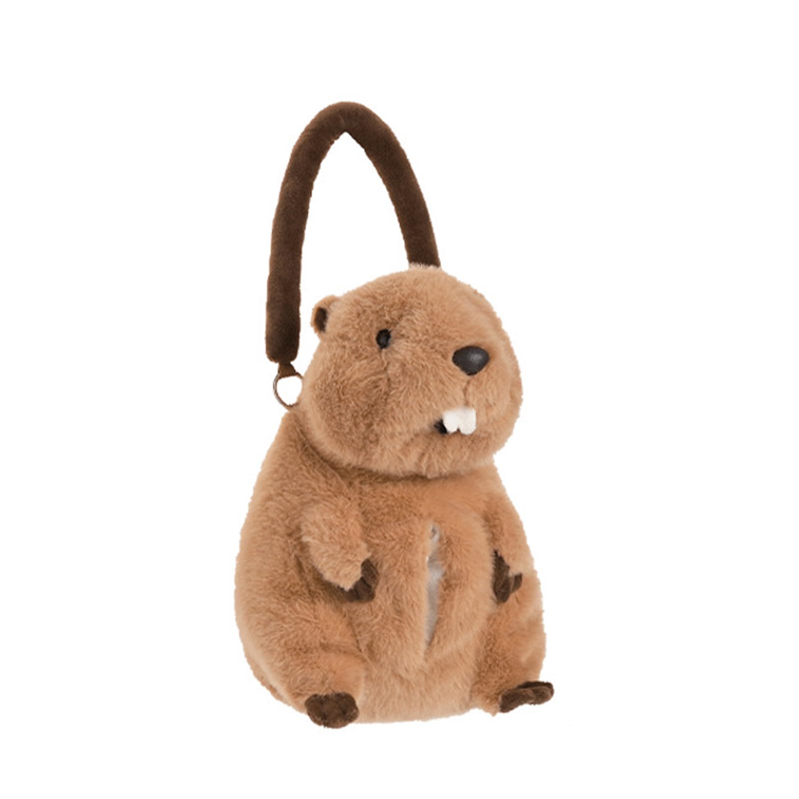 Buxuaaaa Hanging Tissue Dispenser Paper Towel Holder Adorable Animal Shaped Organiser for Kids Room Decoration Car Decoration Plush Tissue Organiser