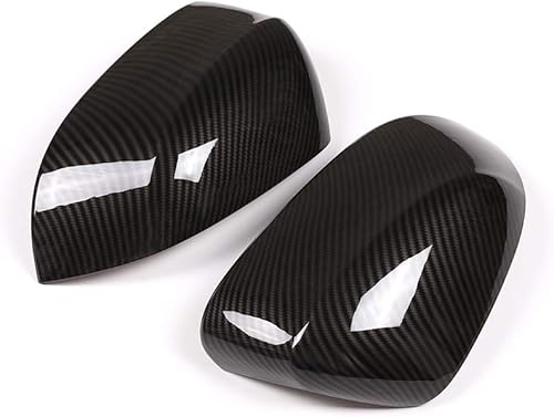 Cubierta de tapa de espejo retrovisor exterior ABS para BMW X5 F15 G05 2014-2019, X7 G07 2019 (negro)