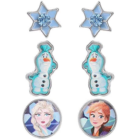 Disney Die Eiskönigin Ohrringe Trio Set SH00602RL.PH, Einheitsgröße Cover