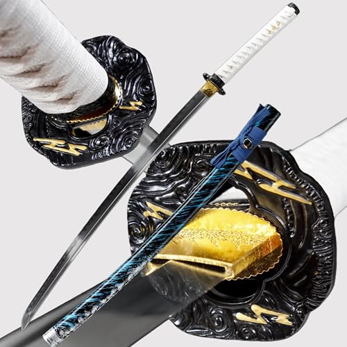 T10 Clay-Tempered Katana - Full Tang Razor SharpA Perfect Fusion of Art and Function Crafted for Martial Artists and discerning Collectors.
