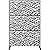 Meyoppm 72" H×47" W Metal Privacy Screen, Outdoor Indoor Privacy Screens with Stand Panels, Free Standing Decorative Privacy Screen for Patio
