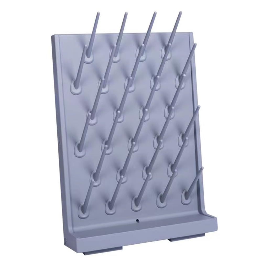 Amazon.com: Heytaful Lab Drying Rack Pegboard Bench-top Wall-Mount ...