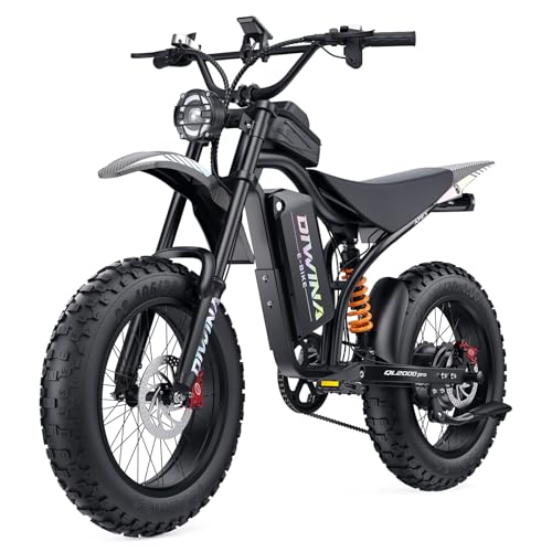 DIWINA Electric Bike for Adults-3000W Peak, 60V...