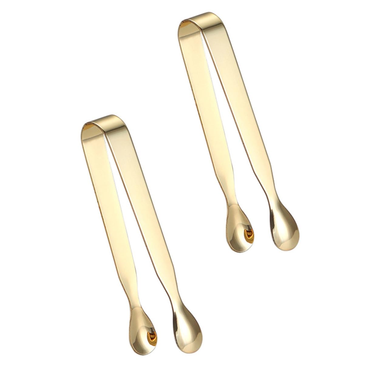 OFFSCH Strong Lightweight Sugar Cube Tongs 430 Stainless Steel Delicate Restaurant Tong for Coffee