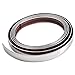 WINOMO 3 m x 21 mm flessibile auto fai da te cromato modanatura Trim striscia di protezione paraurti per finestra paraurti griglia (argento)