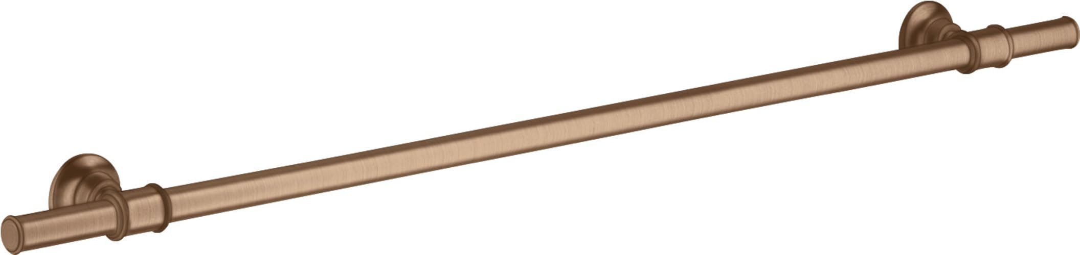 hansgrohe Badetuchhalter Axor Montreux 800mm, Brush. r GOL, Metall, Wandmontage
