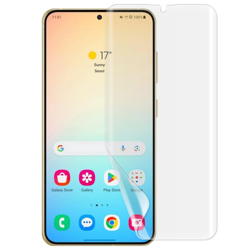 High Definition Shatterproof Anti-Pull Wear-Resisting Soft Screen Protector Flim Compatible with Samsung Galaxy S24 SM-S921U