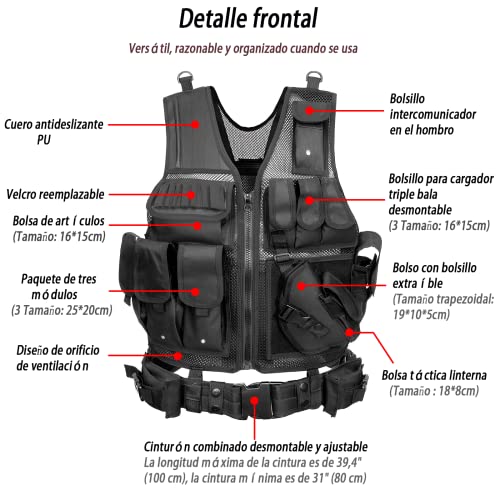 Encuentra la mejor selección de Chaleco antibalas los diez mejores. 24 Imagen adicional