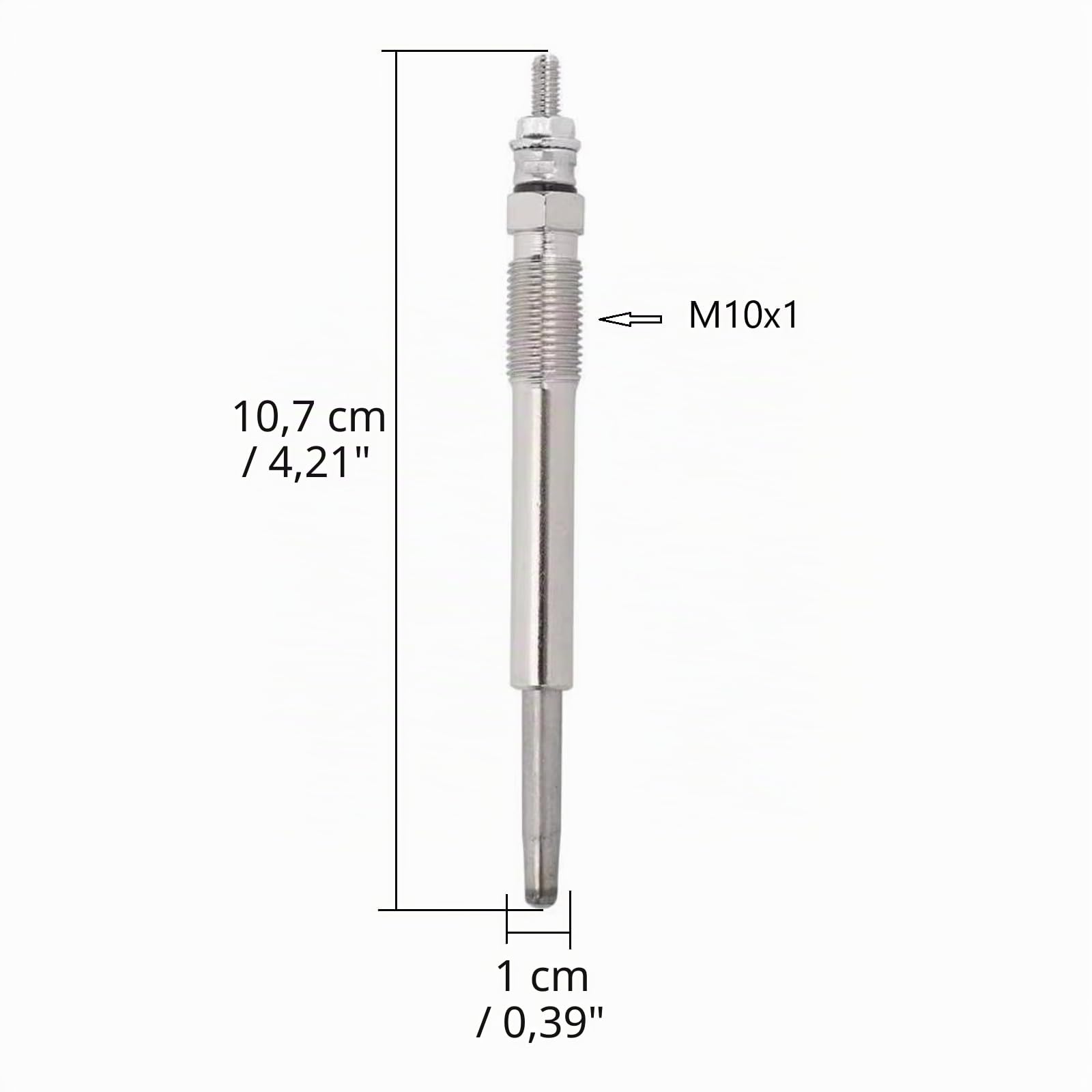 Twowinds - Candelette Accensione 0250202032 Compatibile con Citroën Berlingo, C5, C4, Xsara, Peugeot 406 607, Fiat Ducato Ulysse - Motori 2.0 2.2 HDI JTD - Candelette Preriscaldamento (4 pezzi)