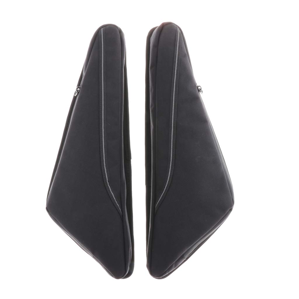 Amazon | KESOTO 三角形のオートバイフレームバッグ旅行ツールバッグ