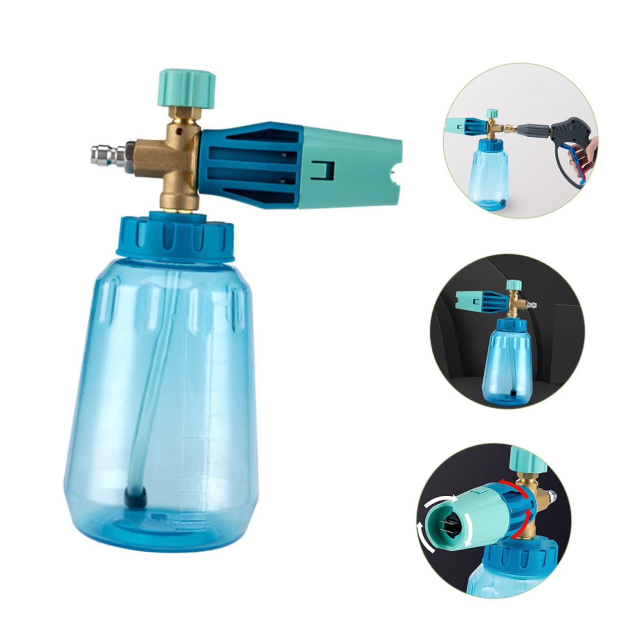 Conector de Pulverizador de Espuma de Alta Presión Ajustable