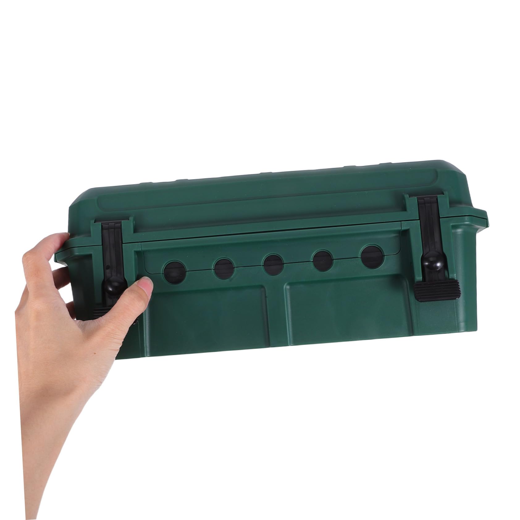 Caja Eléctrica para Exteriores Protección Resistente para Enchufes y Cables Diseño Espacioso para Herramientas de Jardín y Luces Festivas Instalación Sencilla y Portátil para Uso