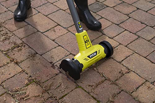 RYOBI RY18PCA-0 ONE+ Patio Cleaner with Wire Brush (Bare Tool), 18 V