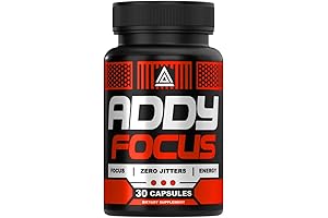 Adderall Alternative - Ultimate Focus & Energy Supplement (2-Pack)