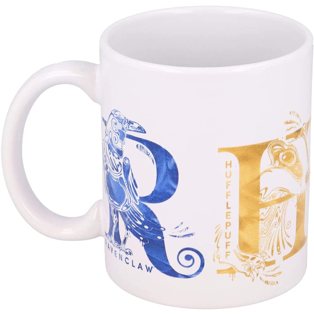 CARTOON Harry Potter Hogwarts Ceramic Mug 11oz Mug Breakfast Cup Boxed, Multicolour - Image 3