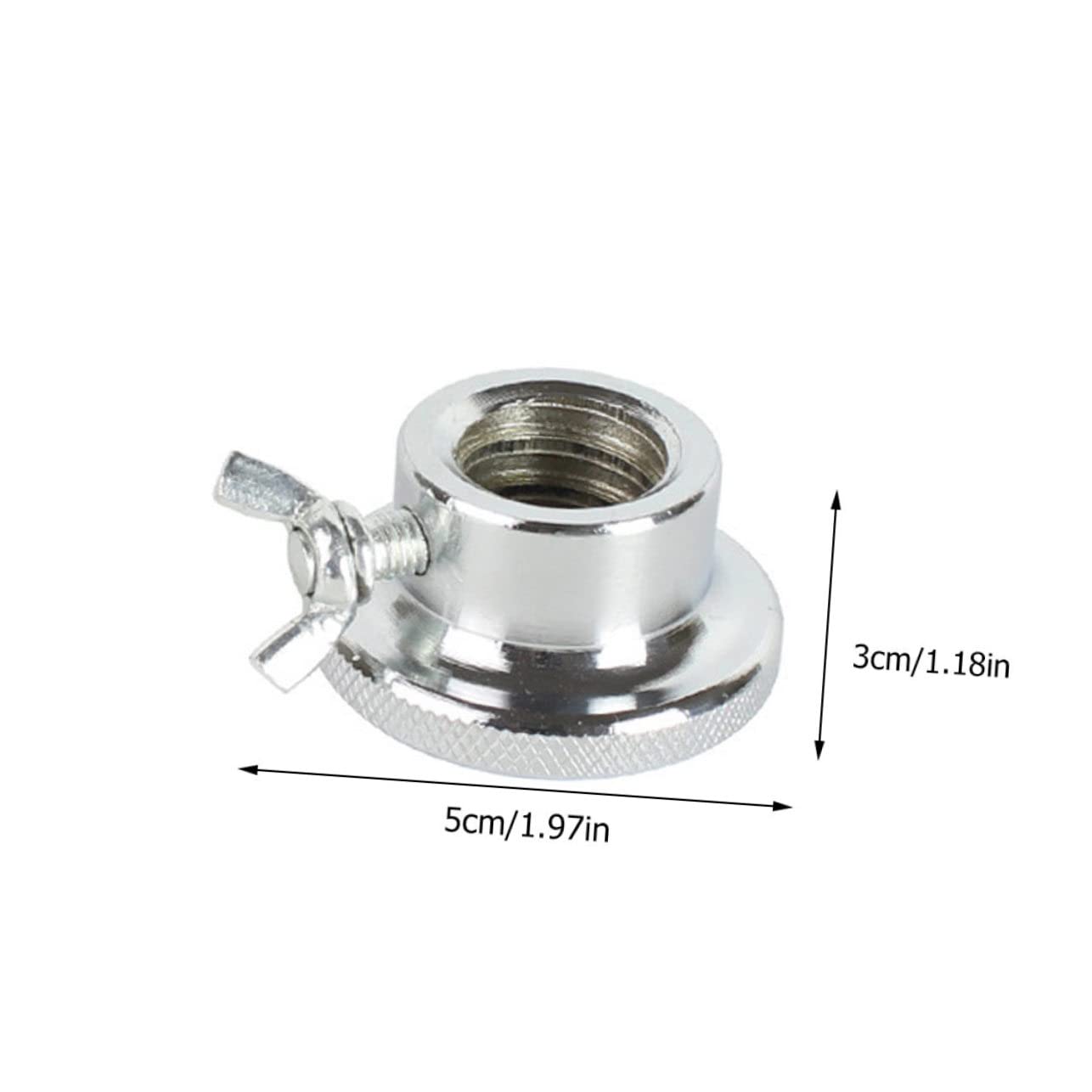 KICHOUSE Barbell Lock Nuts 4pcs Anti-Slips Security Nut Buckle Collar for Barbell Dumbbell Screw Cap