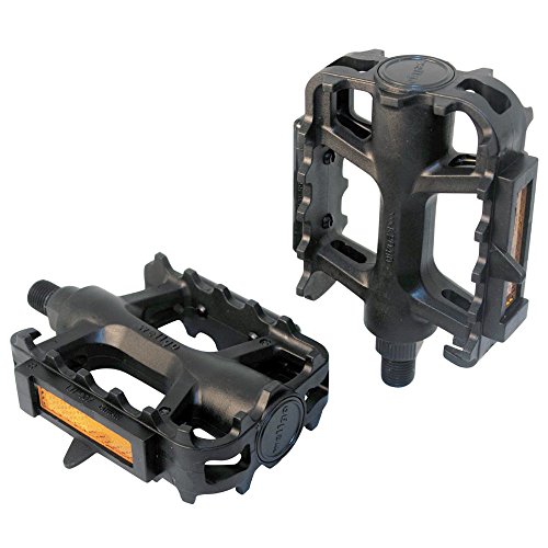 XLC Alloy MTB Resin Pedals - 1 Pair, 9/16", Black