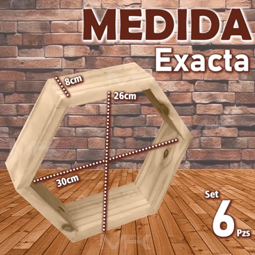 Mejores review On-line Repisas hexagonales que puedes comprar esta semana. 15 Imagen adicional