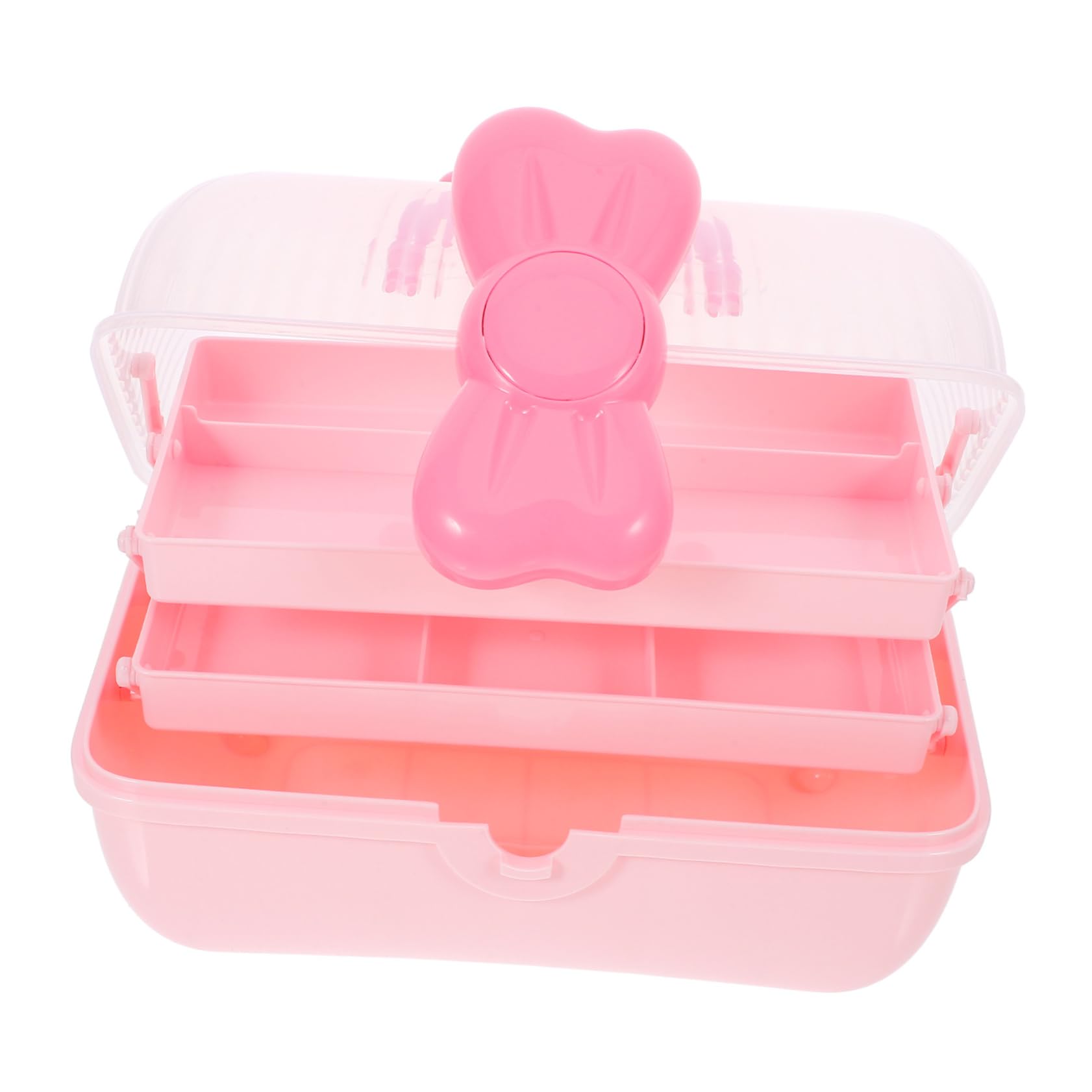 IMIKEYA Aufbewahrungsbox für Haaraccessoires Tragetasche für Schmuck Schreibtisch-organizer Platz für Haarschmuck Reisegeeignet Haltbares Material Ordnung für Schminktisch