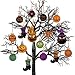 Valery Madelyn 24ct Shatterproof Halloween Ball Ornaments Naughty Halloween Pumpkin and Spider Decorations, Themed with Halloween Wreath (Not Included)