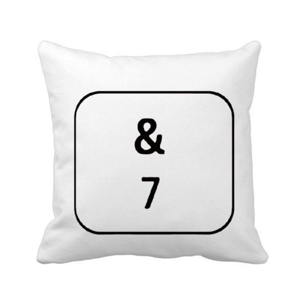 Coussin canapé confortable symbole clavier pour relooker votre salon