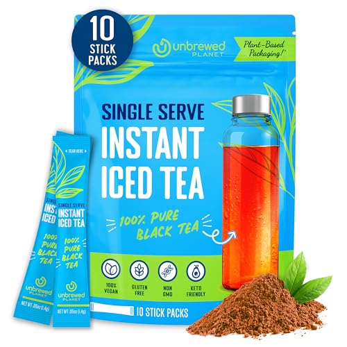Unbrewed Planet Instant Iced Tea – 100% Pure...