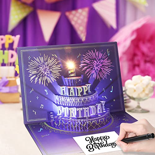 XTF2015-Happy-Birthday-Card-Lights-Music-Sound-Fireworks-Cake-3D-Pop-Up-Birthday-Card-Gift-with-Envelope-and-Note-Tag-for-Women-Men-Kids-Wife-Mom-Husband