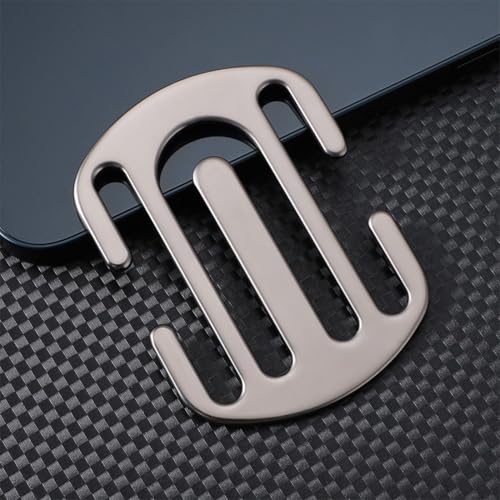 GHPKOTW 2 Stück Sicherheitsgurtversteller Aus Metall, Universal Auto Sicherheitsgurt Clip, Legierung Sicherheitsgurt Hals Schutz Gurthalter Autozubehör Für Nacken Und Schultern Entspannen