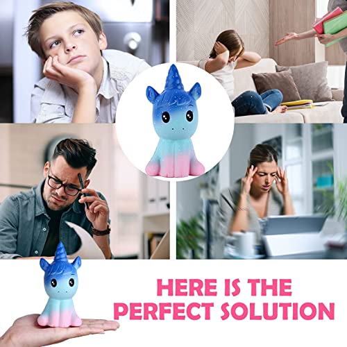 ANBOOR Einhorn Squishies im 2er-Set aus Slow-Rising-PU-Schaum – Bild 4