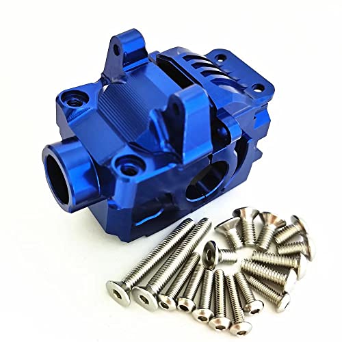 Boîtier de différentiel avant alu bleu de haute précision pour Traxxas 4x4