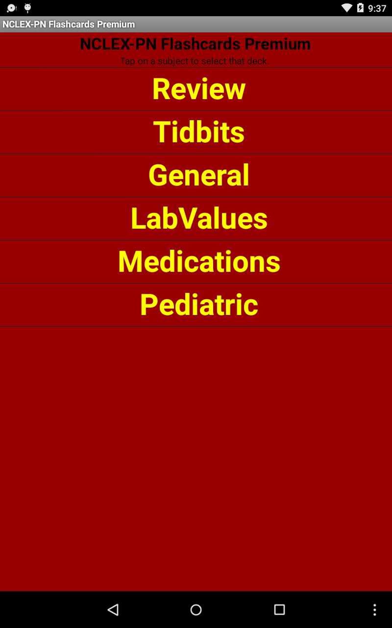 NCLEX-PN Flashcards Extra - App on Amazon Appstore