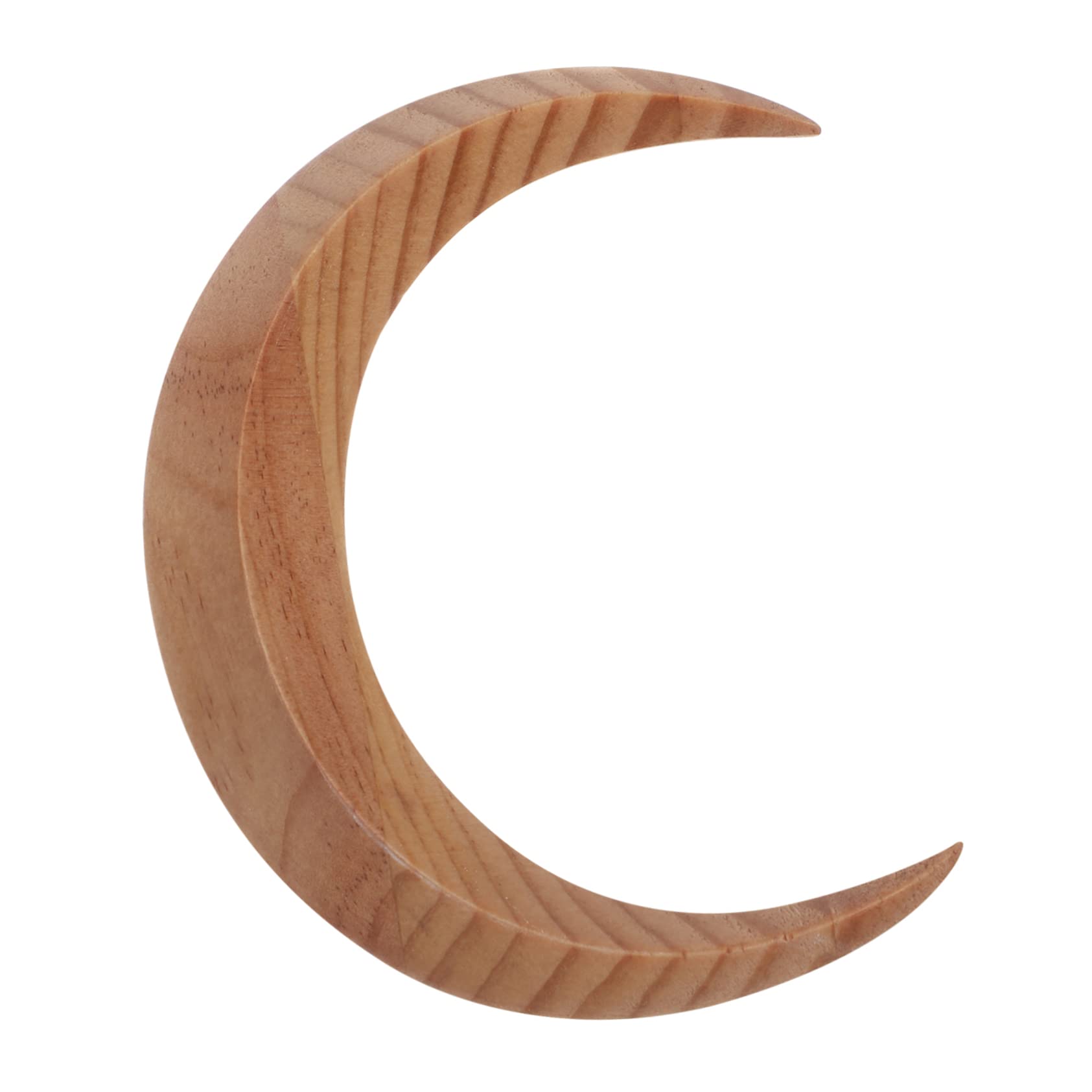 WOFASHPURET Wooden Moon Hair Stick for Women Elegant Hair Fork Bun Styling Tool Polished Finish for Hair Decoration and Fixing Unique present for Creative Hair Accessories