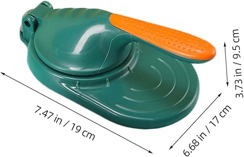 Miniatura 9 de DOITOOL Prensa manual para hacer bolas de masa hervida, prensa de plástico para hacer bolas de masa, prensatelas, tortitas de piel de albóndigas,