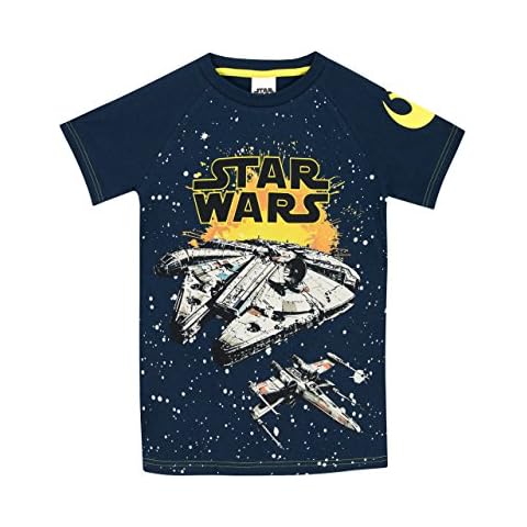 Camiseta Star Wars Halcón Milenario niño Cover