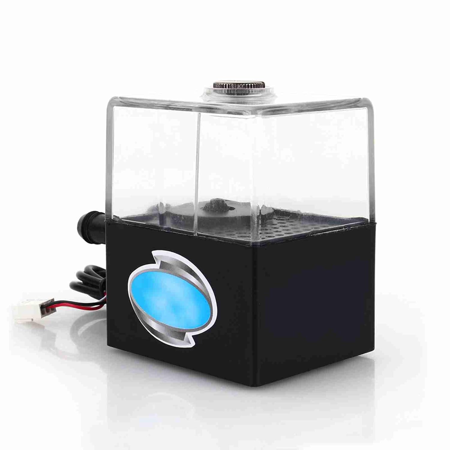 Water Cooling Pump, Ultra Quiet 12v DC 4W Reservoir .300L/h Pump Wasserpumpe PC Watercooling Pump for Pc CPU Liquid Cooling System