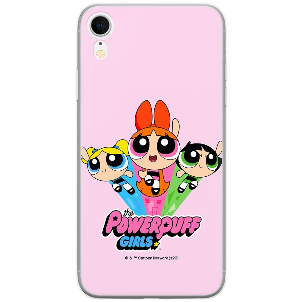 ERT GROUP mobile phone case for Iphone XR original and officially Licensed The Powerpuff Girls pattern 029 optimally adapted to the shape of the mobile phone, case made of TPU