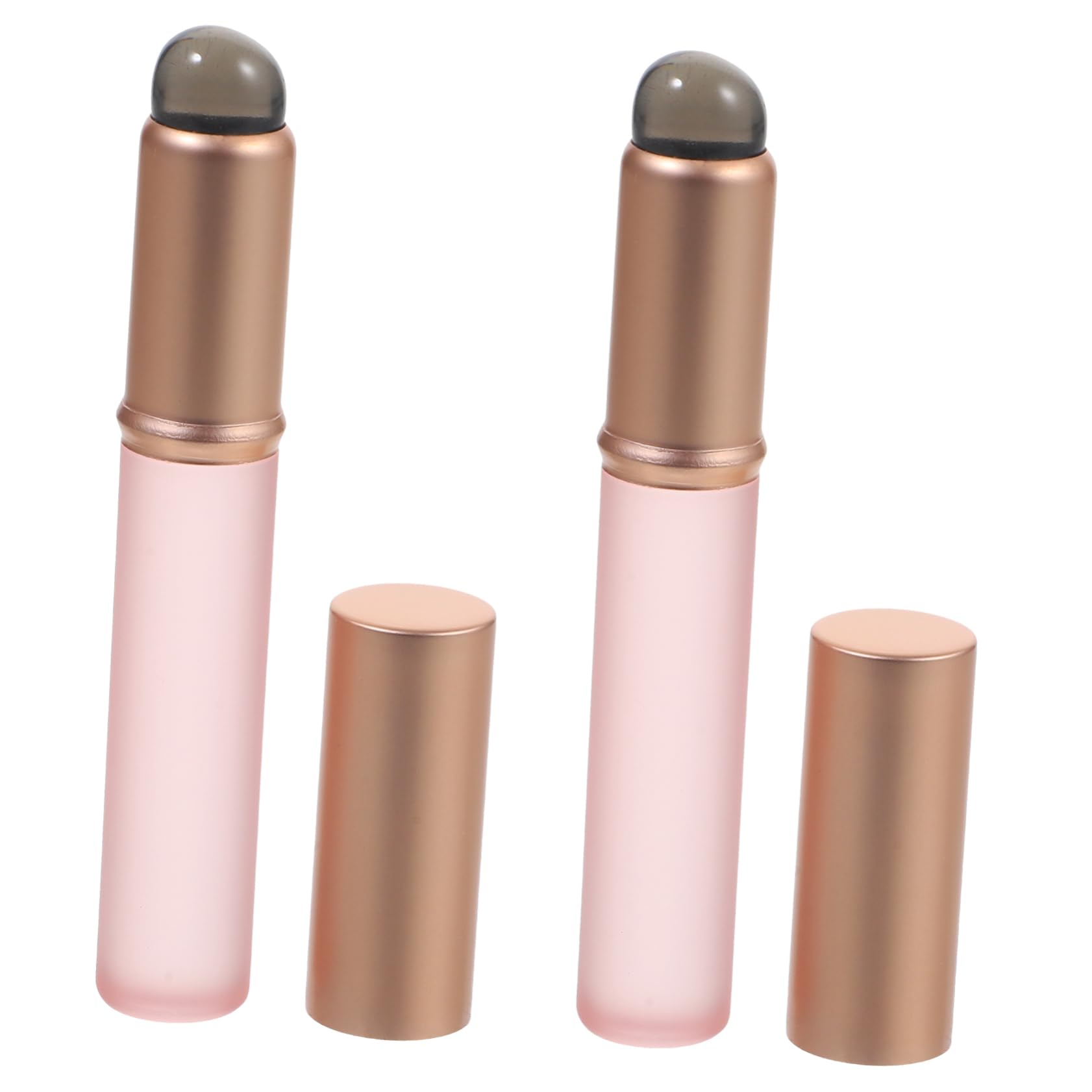 Didiseaon Ergonomic Lip Brush Applicator Makeup Brushes Set Portable Lipstick Applicators for Women