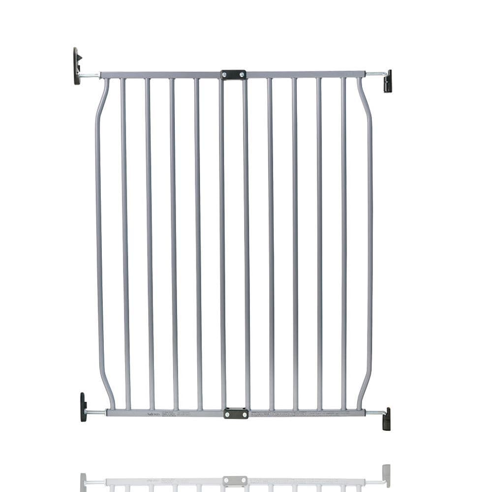 Bettacare Screw Fit Metal Dog Gate, Grey, 70cm - 80cm