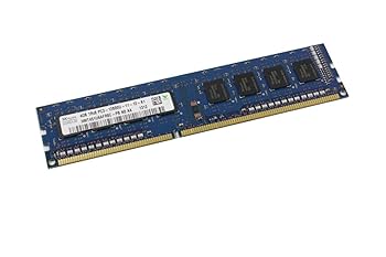 Hynix 4GB PC3-12800U DDR3-1600 1RX8 Non-ECC UDIMM Memory