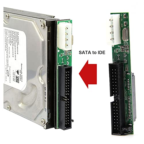 Adaptador SATA hembra a IDE 3.5" macho 7+15 pines miniatura 6