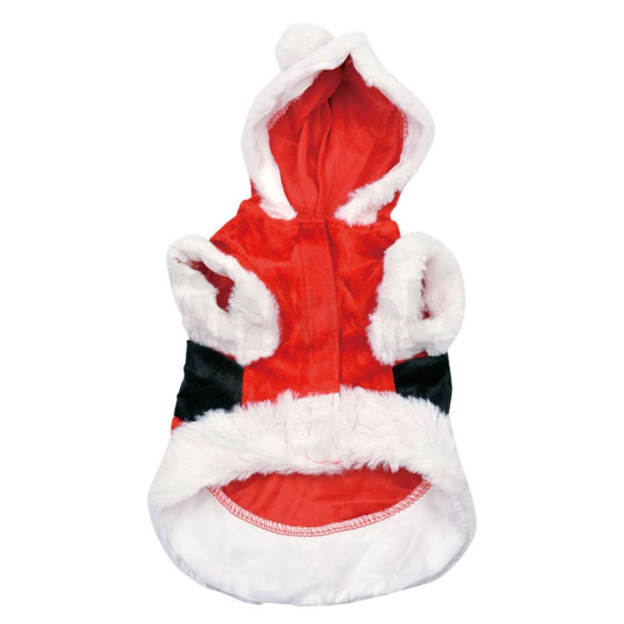 HMJGDHX 2 Pezzi Vestito Natalizio per Cani Vestiti Invernali per Animali Domestici Comodo Maglione con Cappuccio per Cani