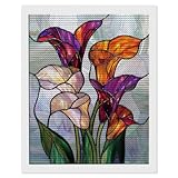 Photo Gallery guuogxan kit completo diamond painting, 5d diamond painting adulti e bambini, calla fiori diy pittura diamante con strass artistica brillanti, decorazione murale per casa, donna regalo 20x30 cm q-669 Photo Gallery guuogxan kit completo diamond painting, 5d diamond painting adulti e bambini, calla fiori diy pittura diamante con strass artistica brillanti, decorazione murale per casa, donna regalo 20x30 cm q-669