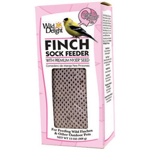 Wild Delight Pink Finch Sock w  Nyjer Seed, 13 oz