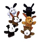 US Toy - Dog Finger Puppets-12 pieces
