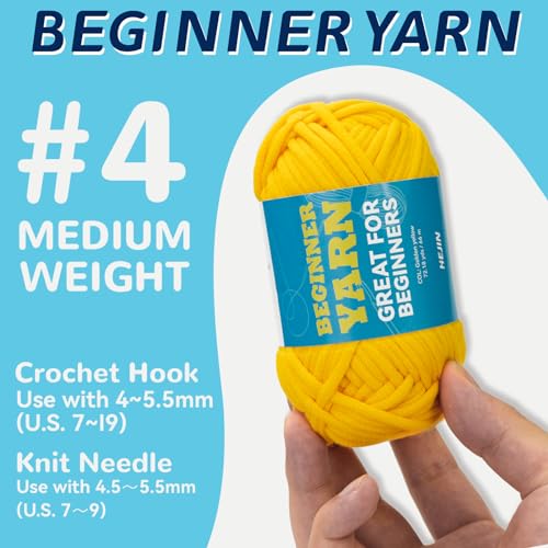 Hejin WHITE Yarn For Crocheting And Knitting;3X66M (72Yds) Cotton Yarn thumb #2