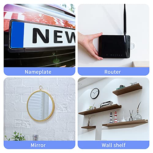 Double Sided 3M Adhesive Pads, 60Pcs Foam Tape Pads With 3M Adhesive, Sticky Self-Adhesive Pads Replacement Mounting Tape For Picture, Car, Home, Office Accessories #TOP6