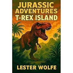 Jurassic Adventures - T-Rex Island Audiolibro Por Lester Wolfe arte de portada