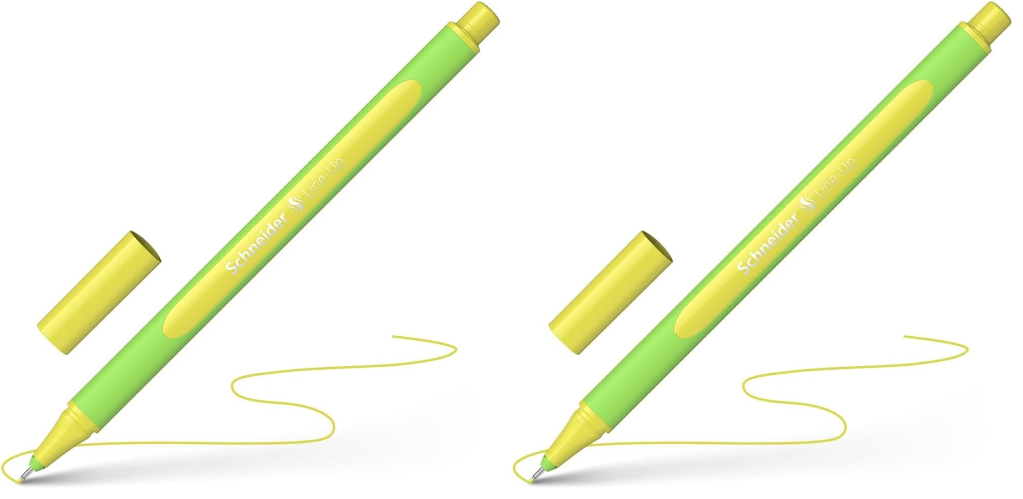 Schneider Fineliner Line-Up pastel kalem, 0,4 mm, misket limonu yeşili (2 paketi)